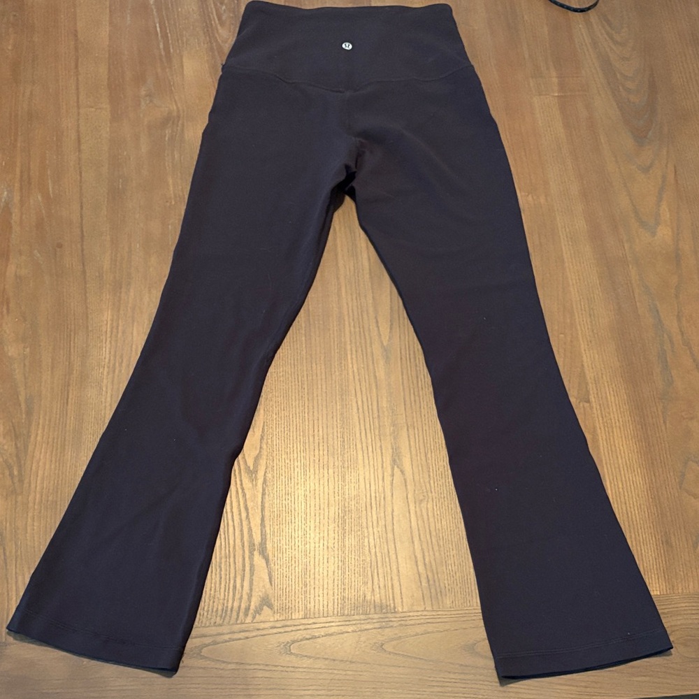 lululemon athletica Black Flared Leggings